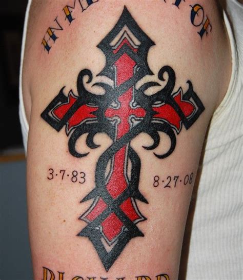 cross tattoos for guys